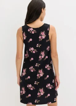 Kurzes Nachthemd aus softem Viskose-Mix|bonprix Hot