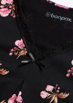 Kurzes Nachthemd aus softem Viskose-Mix|bonprix Hot