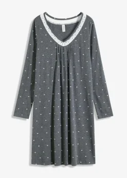 Kurzes Nachthemd mit langen Ärmeln|bonprix Clearance