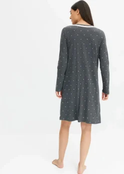 Kurzes Nachthemd mit langen Ärmeln|bonprix Clearance