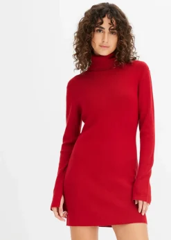 Kurzes Strickkleid|bonprix Clearance