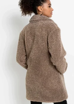 bonprix Jacken & Mäntel|Bekleidung·Hosen|Kurzmantel taupe