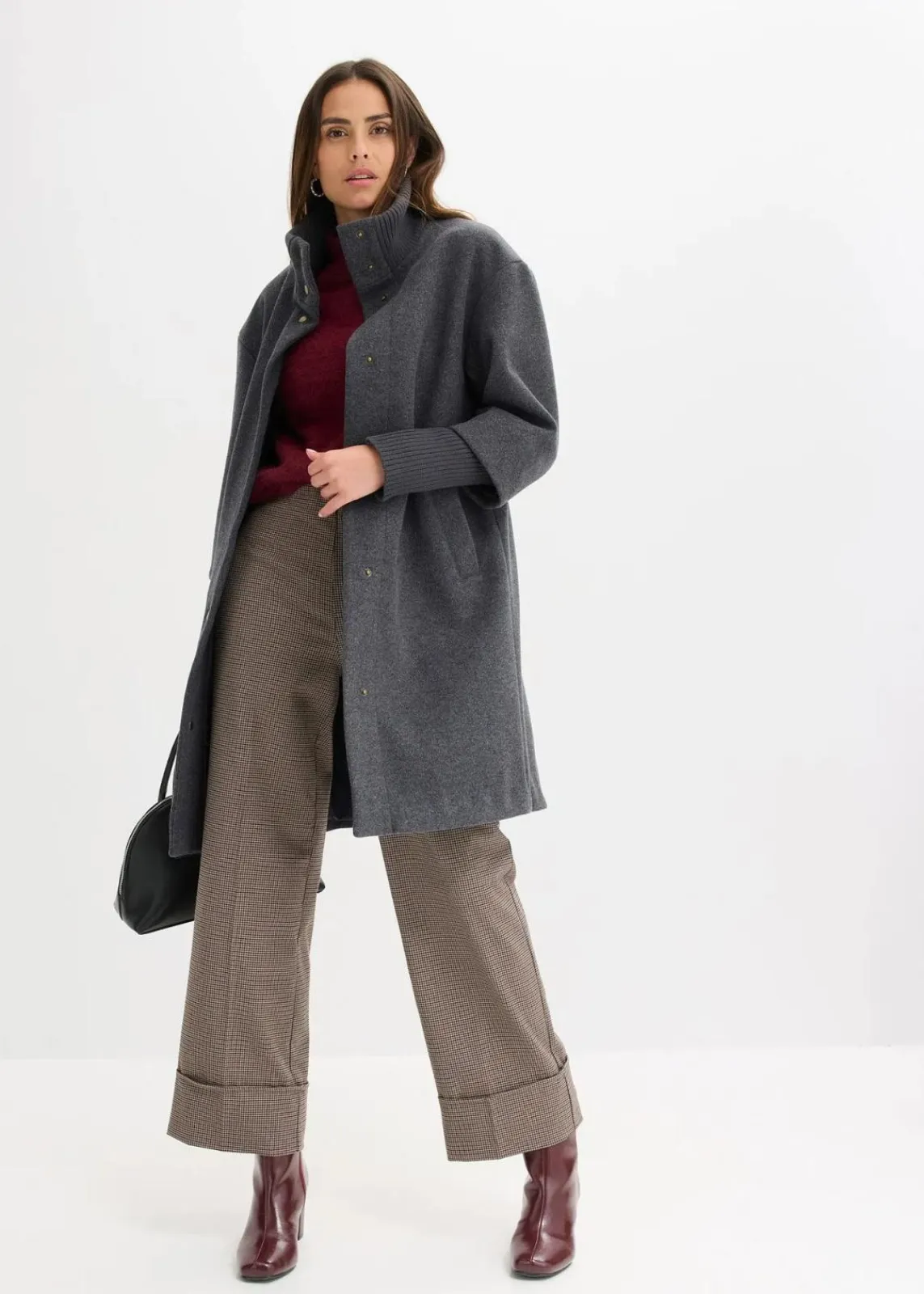 Kurzmantel in Wolloptik|bonprix Best