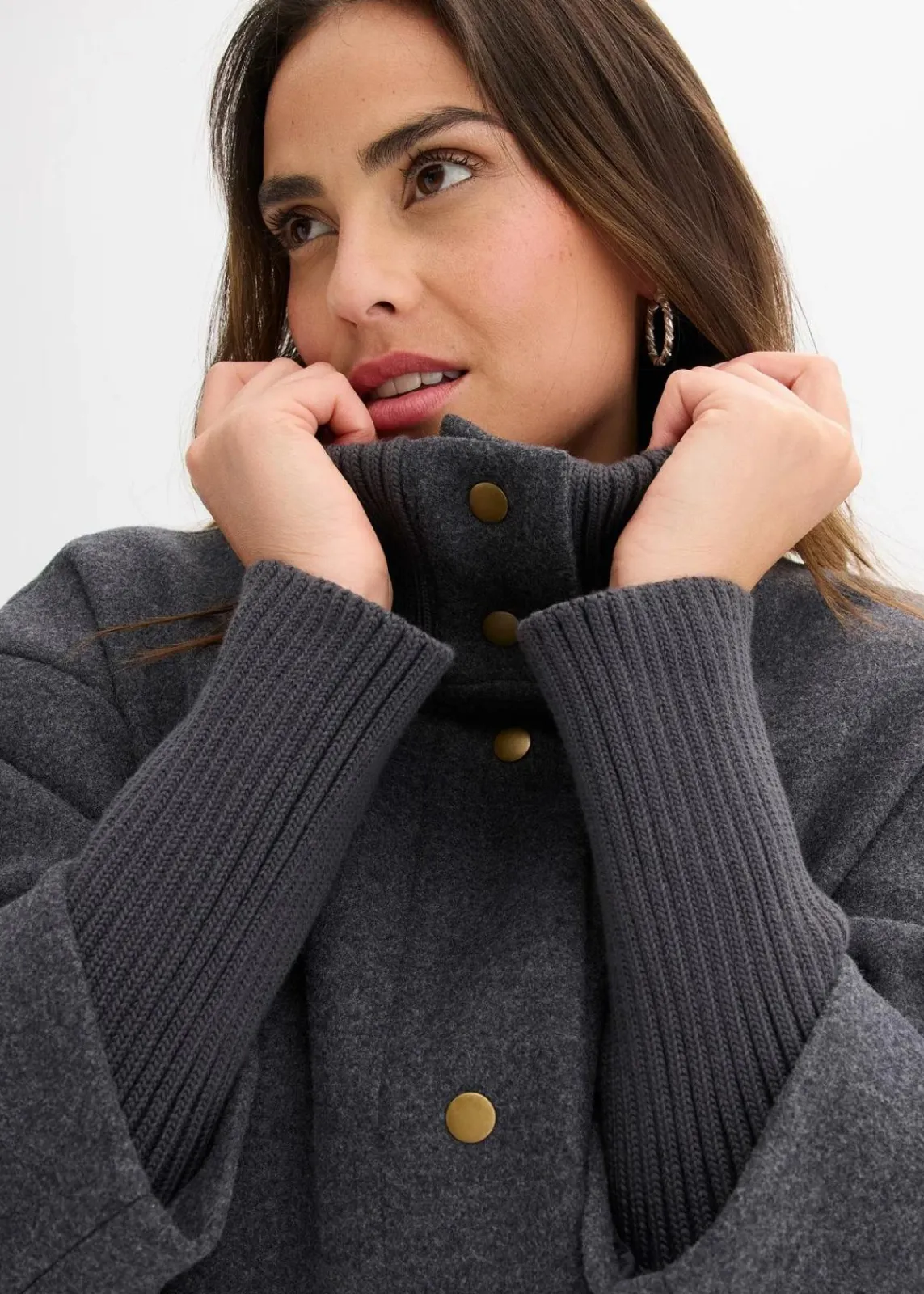 Kurzmantel in Wolloptik|bonprix Best