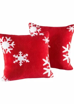 Kuscheldecke mit Schneeflocken|bonprix Hot