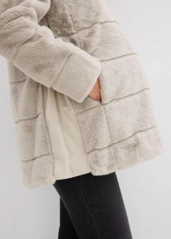 Kuschelige Felljacke für die Schwangerschaft|bonprix New