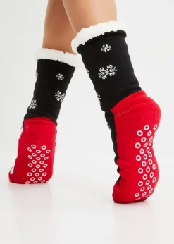 Kuschelsocken mit Teddy Futter|bonprix Outlet