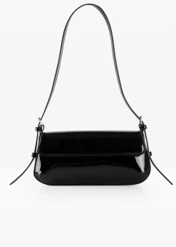 bonprix Taschen|Lacktasche schwarz