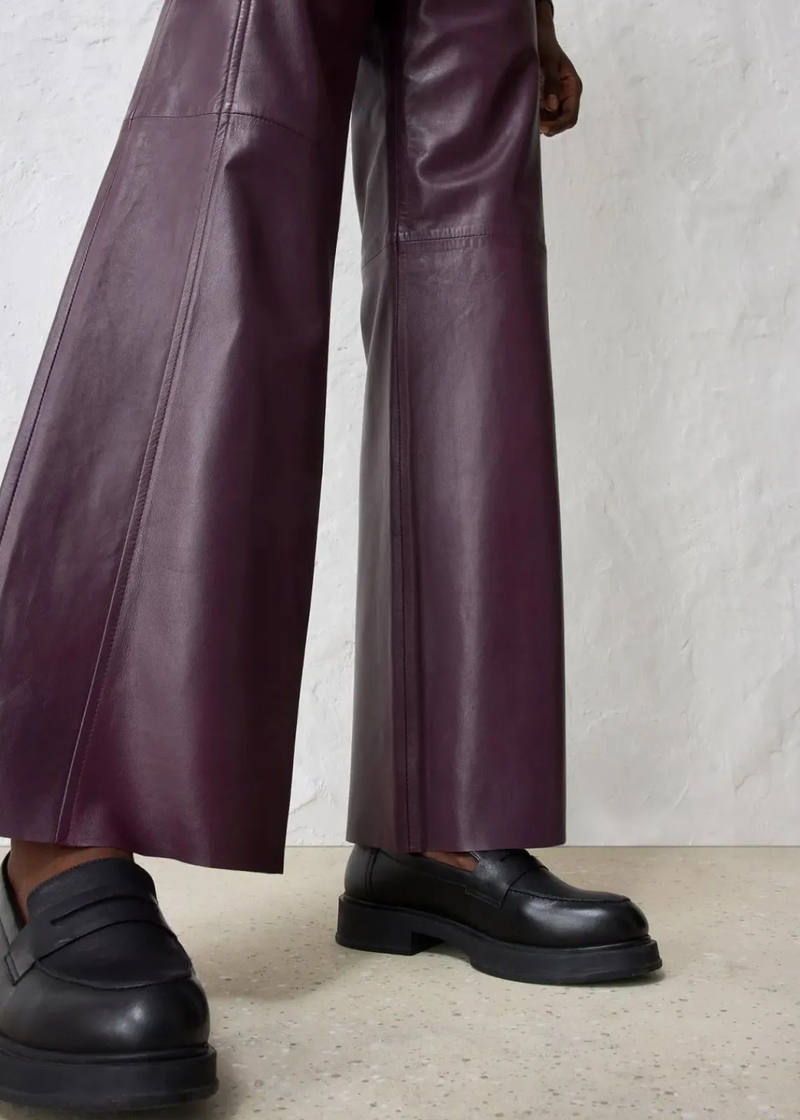 Lammnappa-Marlenehose|bonprix Discount