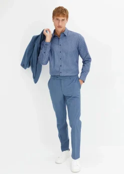 Langarmhemd aus reiner Baumwolle, Regular Fit|bonprix