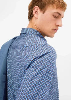 Langarmhemd aus reiner Baumwolle, Regular Fit|bonprix