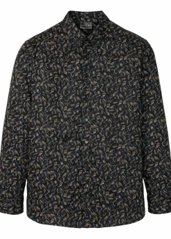 Langarmhemd aus reiner Baumwolle|bonprix Outlet