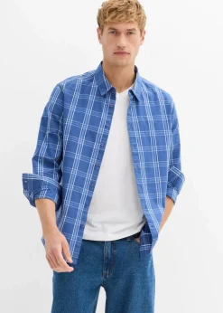 Langarmhemd aus reiner Bio-Baumwolle|bonprix Online