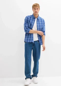 Langarmhemd aus reiner Bio-Baumwolle|bonprix Online