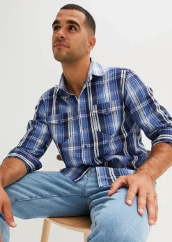 Langarmhemd mit Komfortschnitt|bonprix Online