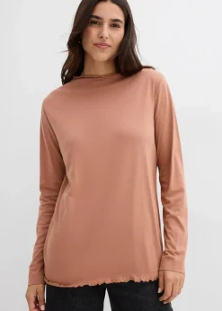 Langarmshirt aus Baumwollmix|bonprix Best