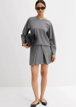 Langarmshirt aus bequemen Punto di Roma|bonprix Clearance