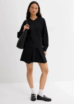 Langarmshirt aus bequemen Punto di Roma|bonprix Outlet