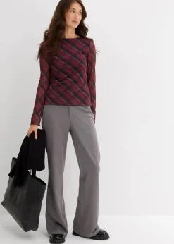 Langarmshirt aus feinem Mesh|bonprix Best