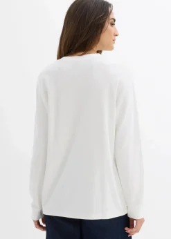 Langarmshirt aus reiner Bio-Baumwolle|bonprix New