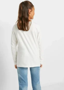 Langarmshirt aus reiner Bio-Baumwolle|bonprix Online