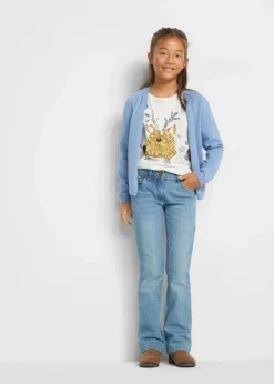 Langarmshirt aus reiner Bio-Baumwolle|bonprix Online