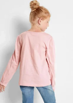 Langarmshirt aus reiner Bio Baumwolle (2er-Pack)|bonprix