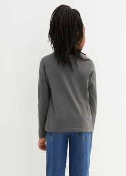 Langarmshirt aus reiner Bio-Baumwolle (3er Pack)|bonprix Best