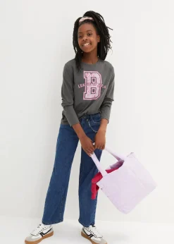 Langarmshirt aus reiner Bio-Baumwolle (3er Pack)|bonprix Best