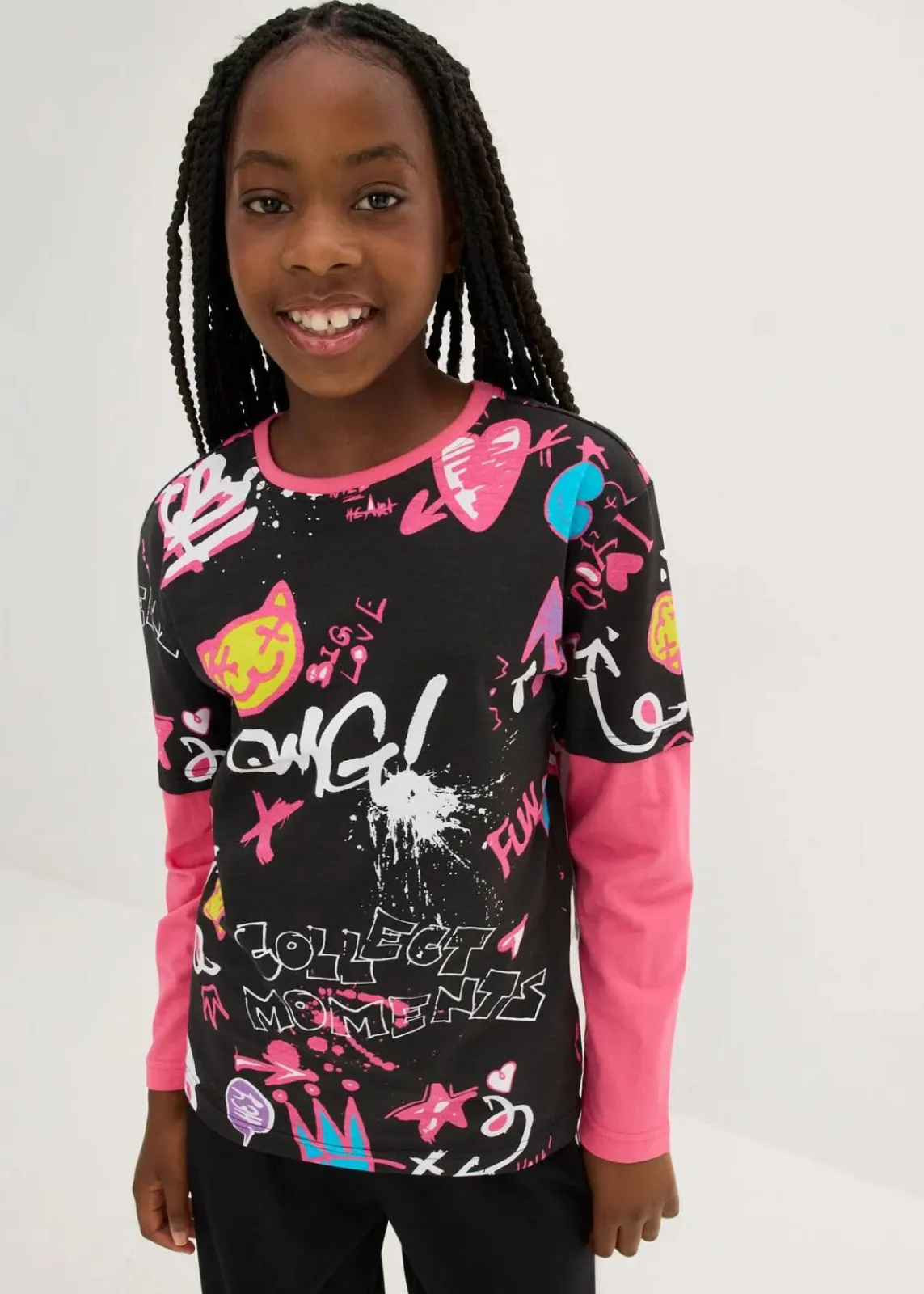 Langarmshirt aus reiner Bio-Baumwolle|bonprix Best