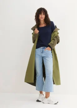 bonprix Shirts & Tops|Basics|Langarmshirt aus reiner Bio-Baumwolle dunkelblau