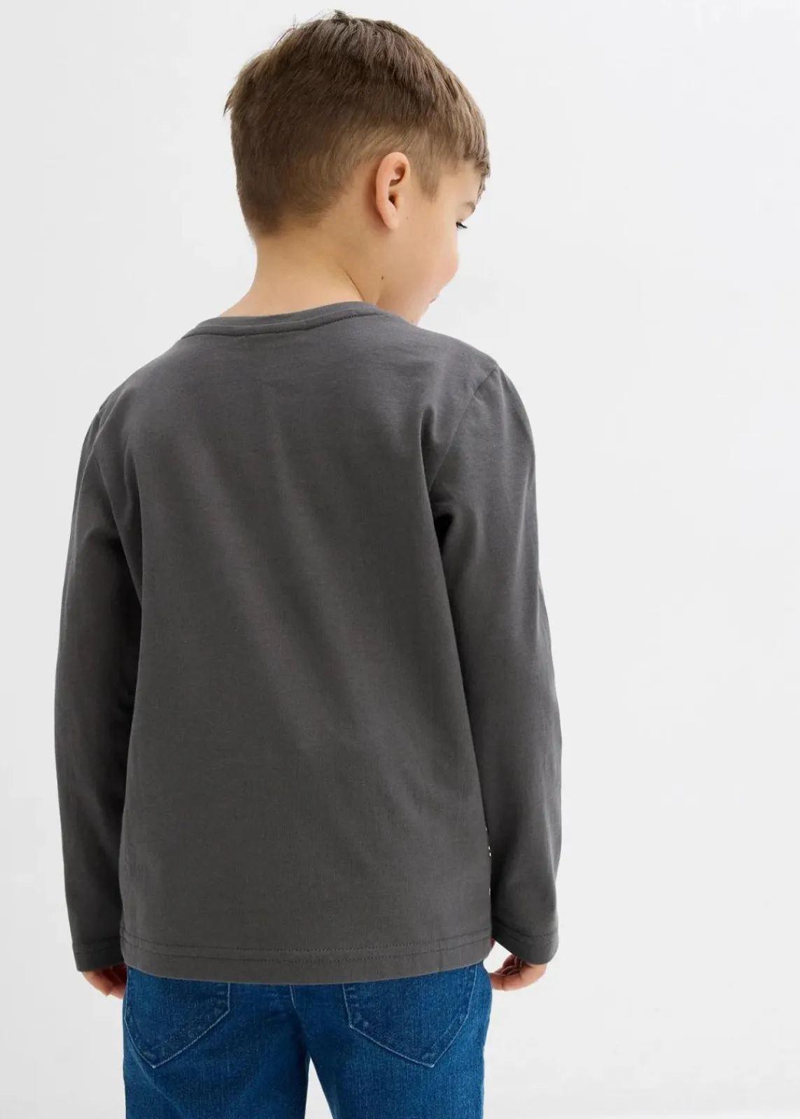 Langarmshirt aus reiner Bio-Baumwolle|bonprix Discount