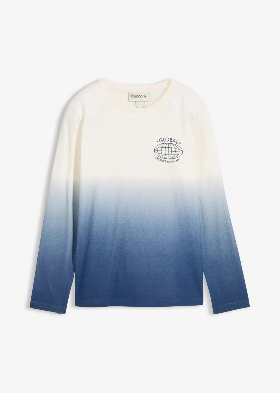 Langarmshirt aus reiner Bio-Baumwolle|bonprix Clearance