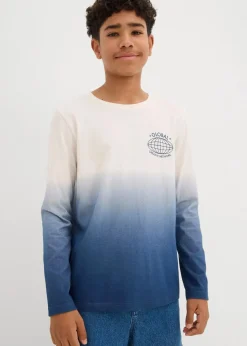 Langarmshirt aus reiner Bio-Baumwolle|bonprix Clearance