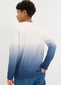 Langarmshirt aus reiner Bio-Baumwolle|bonprix Clearance