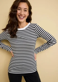 Langarmshirt aus reiner Bio-Baumwolle|bonprix Clearance