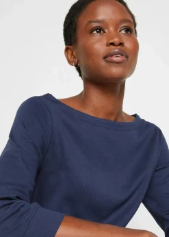 Langarmshirt aus reiner Bio-Baumwolle|bonprix Sale