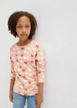 Langarmshirt aus reiner Bio-Baumwolle (3er Pack)|bonprix Online