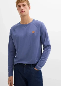 Langarmshirt aus reiner Bio-Baumwolle (2er Pack)|bonprix