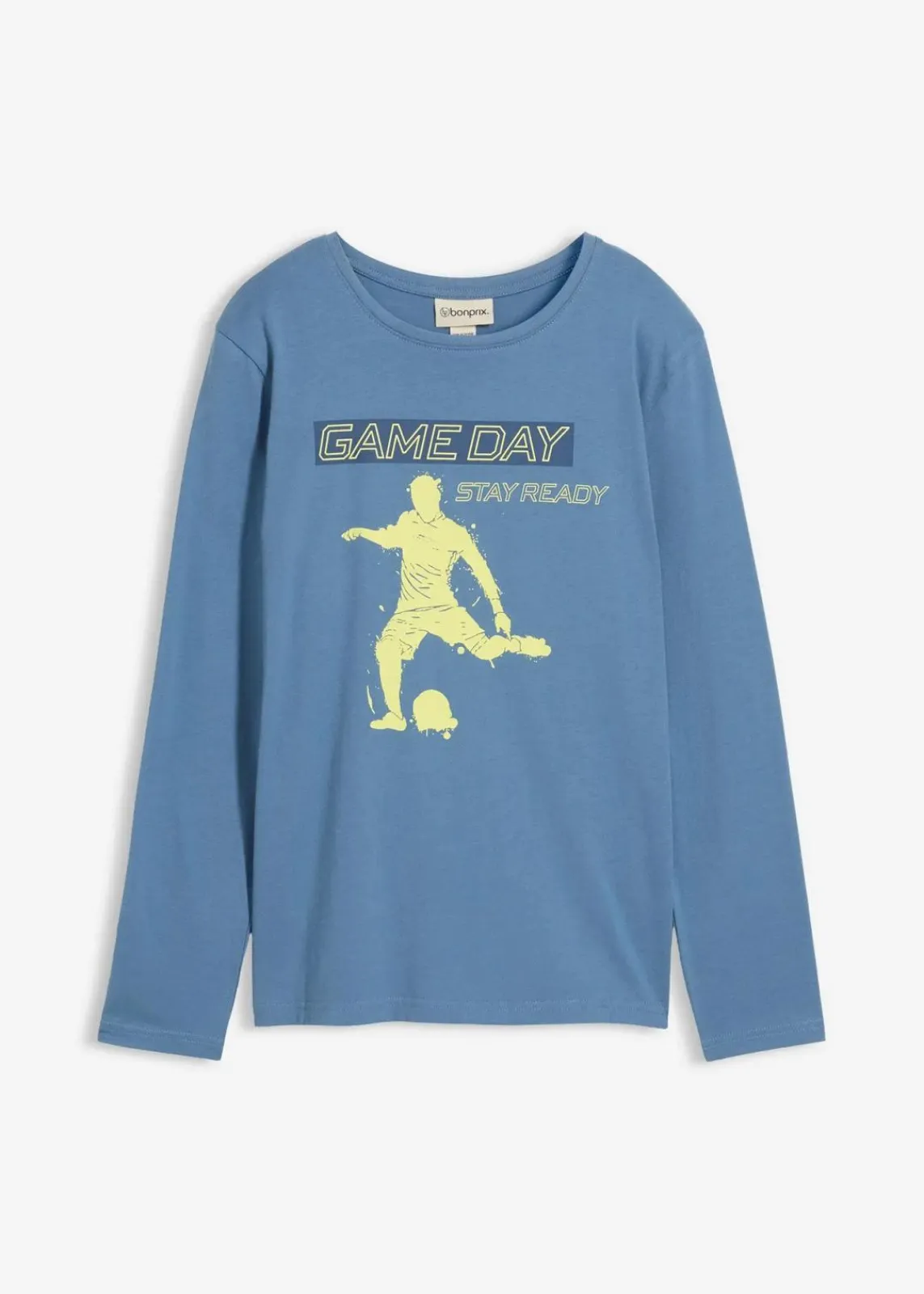 Langarmshirt aus reiner Bio-Baumwolle|bonprix Clearance