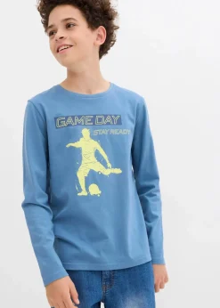 Langarmshirt aus reiner Bio-Baumwolle|bonprix Clearance