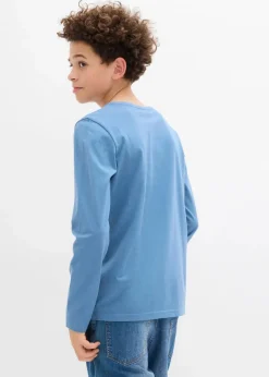 Langarmshirt aus reiner Bio-Baumwolle|bonprix Clearance