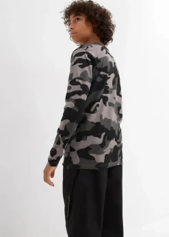 Langarmshirt aus reiner Baumwolle (3er-Pack)|bonprix