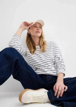 Langarmshirt aus reiner Bio-Baumwolle|bonprix Best