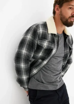 bonprix Shirts & Polos|Basics|Langarmshirt (3er Pack) nachtblau+rauchblau+grau meliert