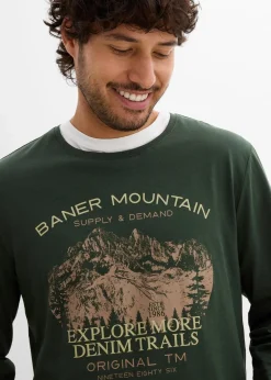 Langarmshirt (2er Pack)|bonprix Discount