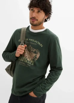 Langarmshirt (2er Pack)|bonprix Discount