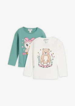 Langarmshirt (2er Pack)|bonprix Clearance