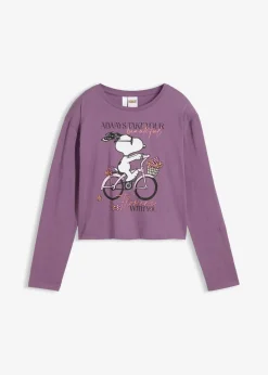 Langarmshirt Snoopy aus reiner Baumwolle|Peanuts