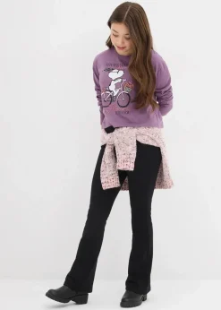 Langarmshirt Snoopy aus reiner Baumwolle|Peanuts